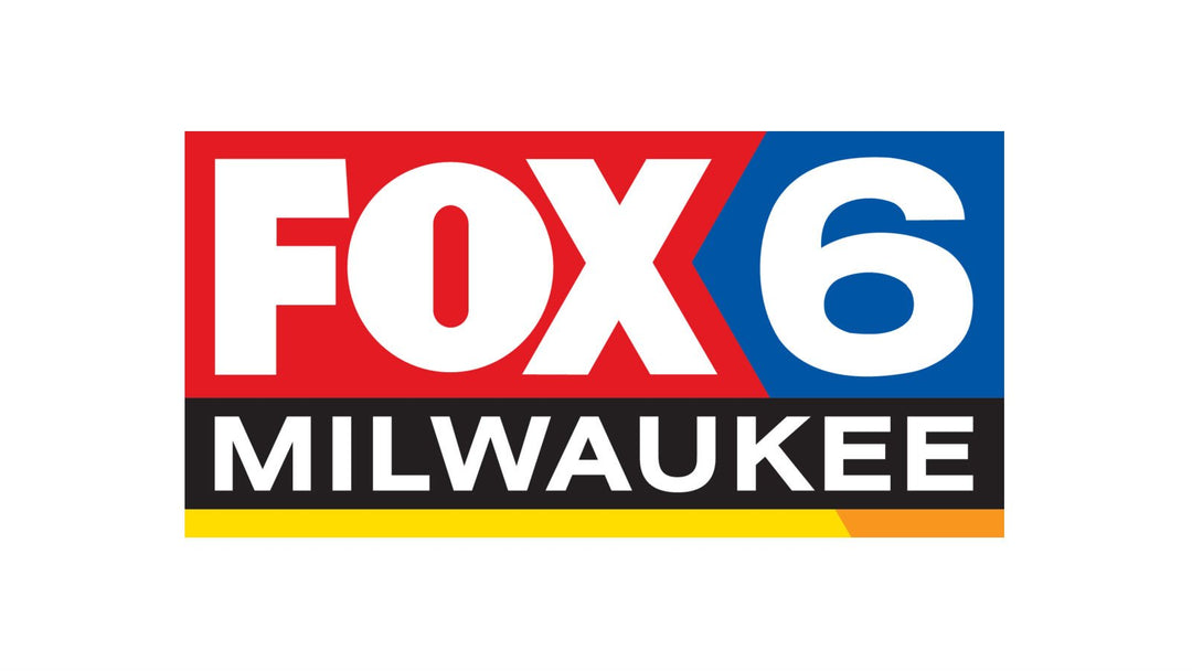 FOX 6 Milwaukee logo with red and blue accents