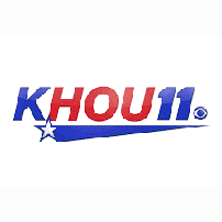 KHOU 11 news station logo with a blue and red star graphic.