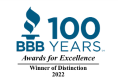 BBB 100 Years Awards for Excellence Winner of Distinction 2022