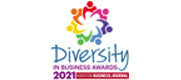 Diversity in Business Awards 2021 logo with colorful figures