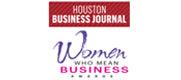 Houston Business Journal Women Who Mean Business Awards logo