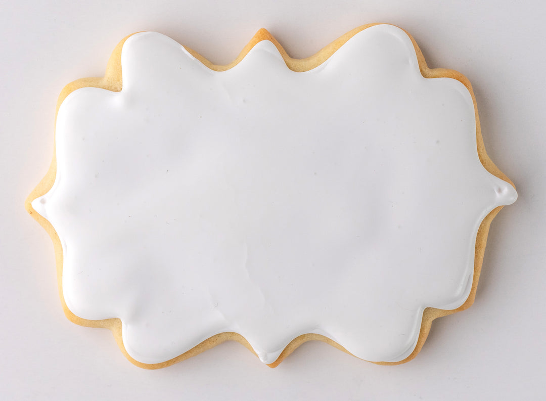 Kiddo Cookie Creations Mother's Day cookie with white icing