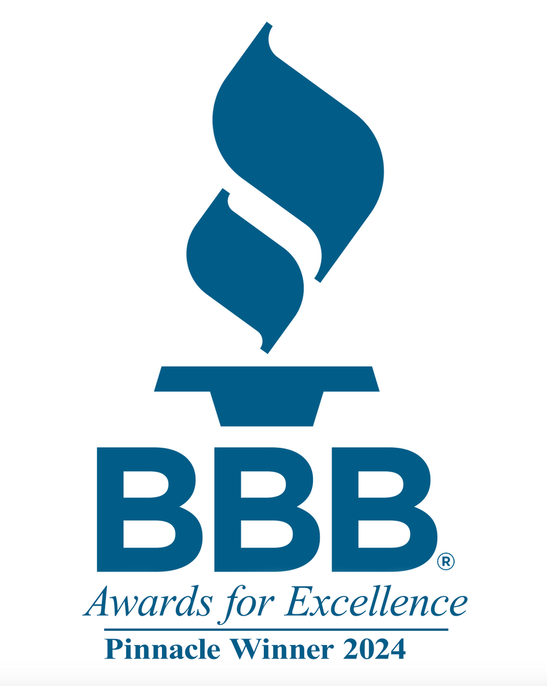BBB Awards for Excellence 2024 Pinnacle Winner logo